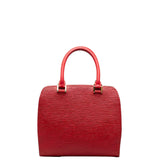 Louis Vuitton Epi Pont Neuf Handbag Castilian Red Leather