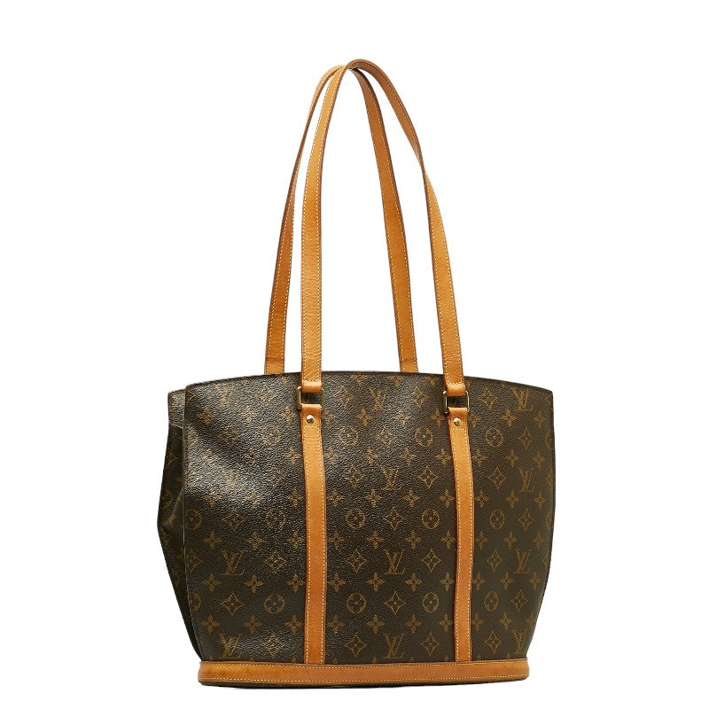 Louis Vuitton Monogram Babylon Tote Bag Brown