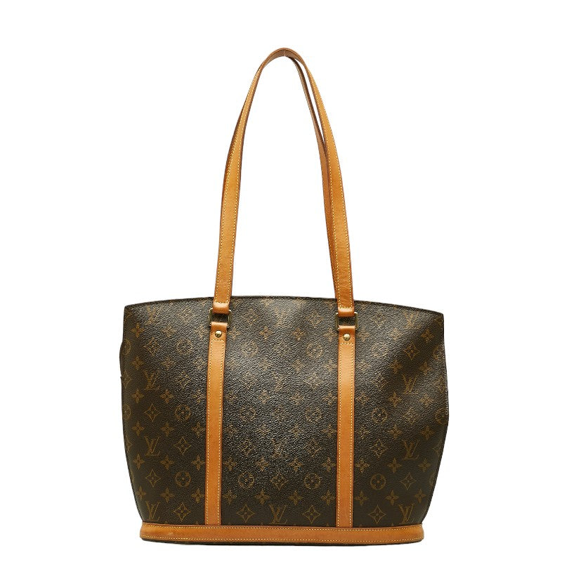 Louis Vuitton Monogram Babylon Tote Bag Brown