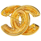 Chanel Coco Mark Matelasse Brooch