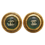 Chanel Coco Mark Gripoix Earrings
