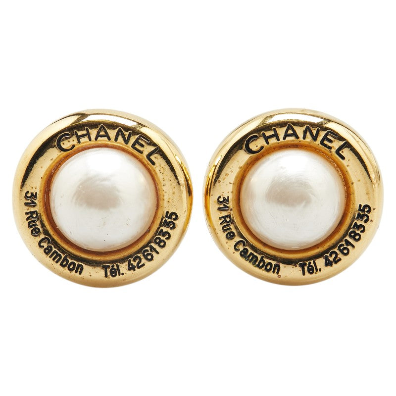 Chanel Coco Mark 31 RUE CAMBON PARIS Earrings