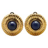 Chanel Round Stone Earrings