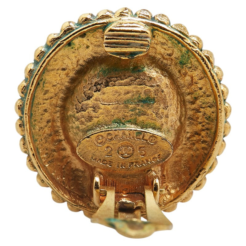 Chanel Vintage Round Earrings