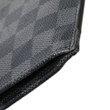 Louis Vuitton Pochette Jour GM Damier Graphite Clutch Bag