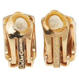Dior CD Logo Rhinestone Earrings