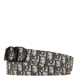 Dior Trotter Canvas Leather Belt