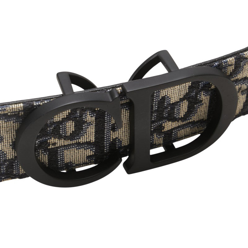 Dior Trotter Canvas Leather Belt