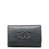 Chanel Coco Mark Caviar Key Case