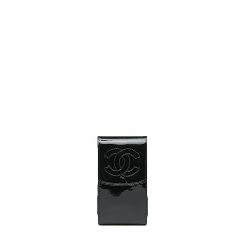 Chanel Coco Mark Patent Leather Cigarette Case