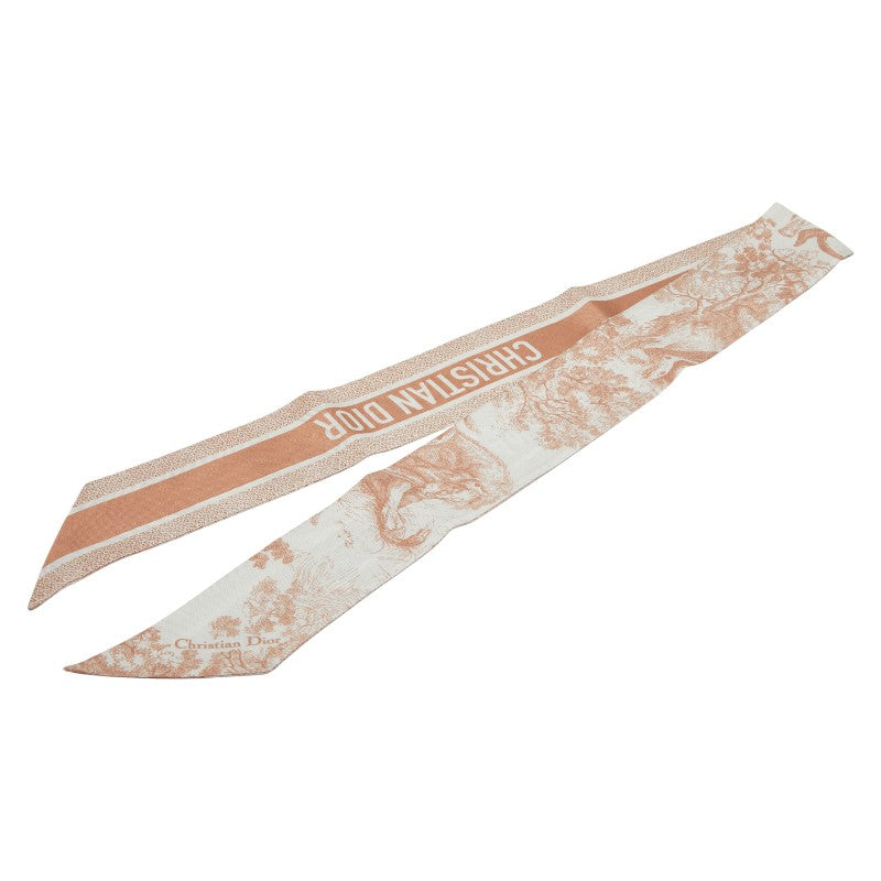 Dior Mitzah Logo Silk Scarf