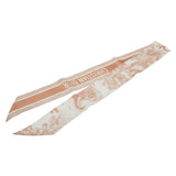 Dior Mitzah Logo Silk Scarf