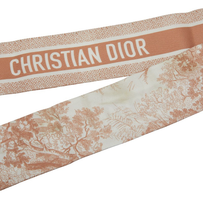 Dior Mitzah Logo Silk Scarf