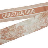 Dior Mitzah Logo Silk Scarf
