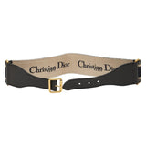 Dior Oblique Canvas Leather Belt