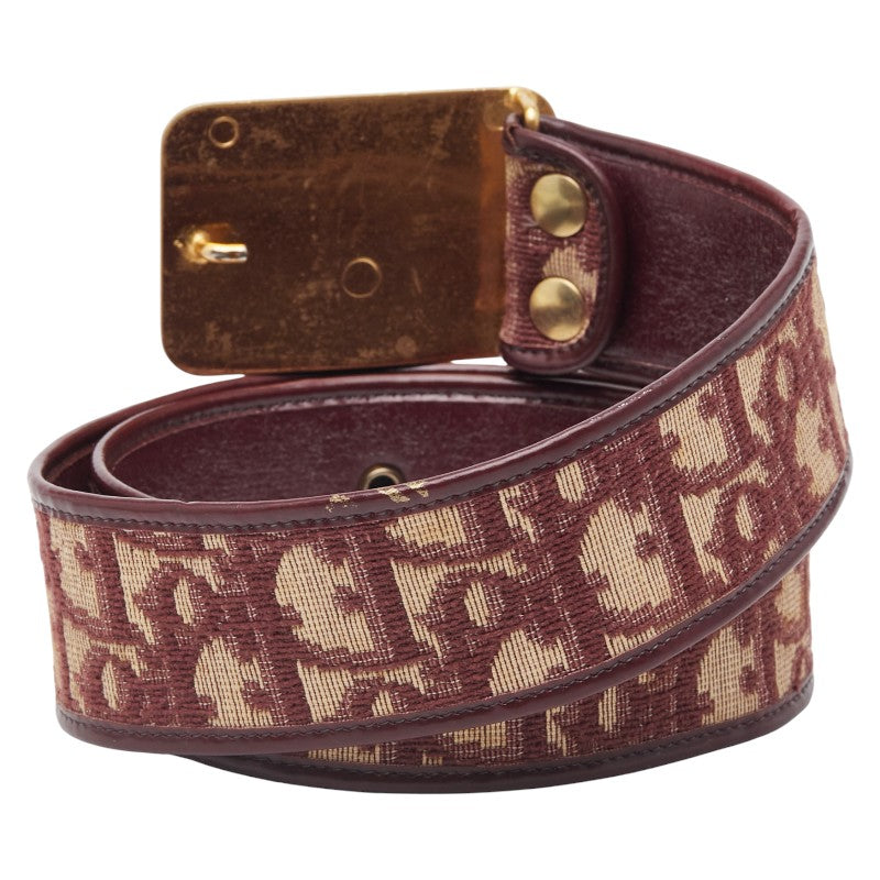 Dior Trotter Canvas Leather Belt