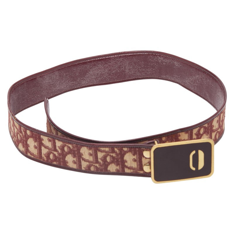 Dior Trotter Canvas Leather Belt