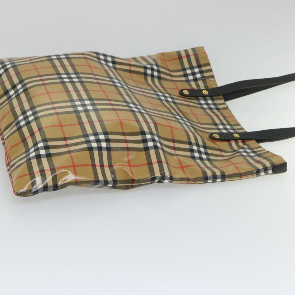Burberry Beige Canvas Tote Bag ( )