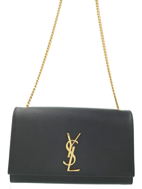 Saint Laurent- Paris Classic Kate Satchel Chain Shoulder Bag Black
