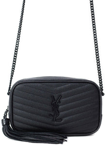 Saint Laurent- Paris Lou Mini Bag Chain Shoulder Bag Black