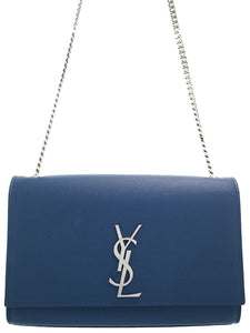 Saint Laurent- Paris Classic Kate Satchel Blue