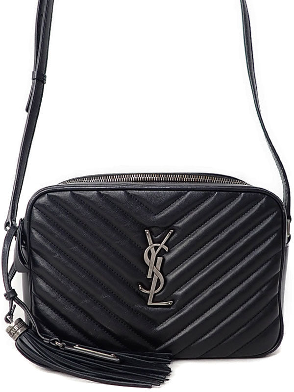 Saint Laurent- Paris Lou Camera Bag Shoulder Bag Black