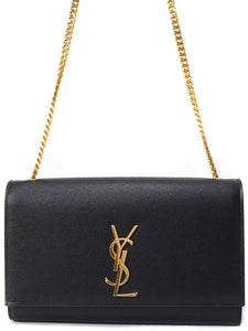 Saint Laurent- Paris Classic Kate Satchel Shoulder Bag Black