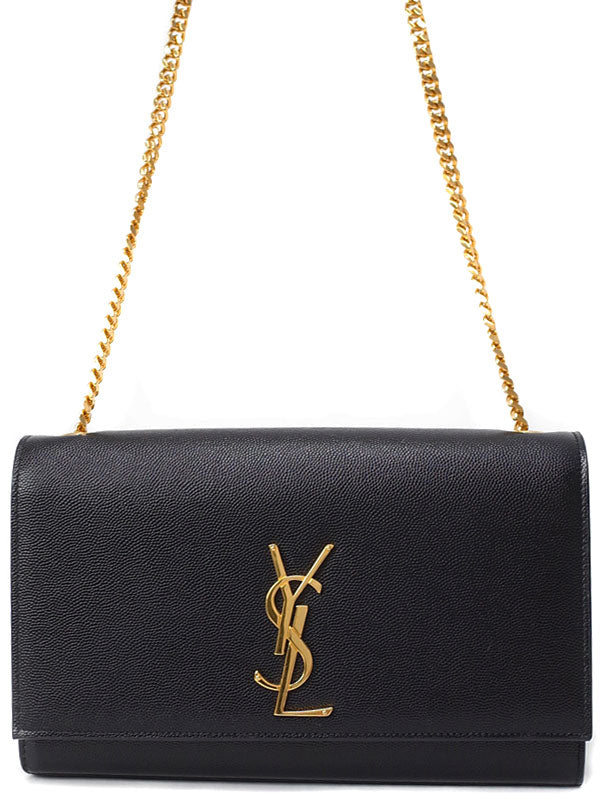 Saint Laurent- Paris Classic Kate Satchel Shoulder Bag Black