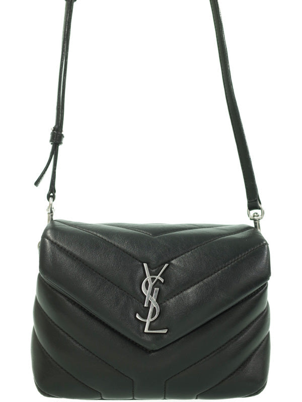 Saint Laurent- Monogram Loulou Toy Bag Black