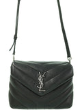 Saint Laurent- Monogram Loulou Toy Bag Black