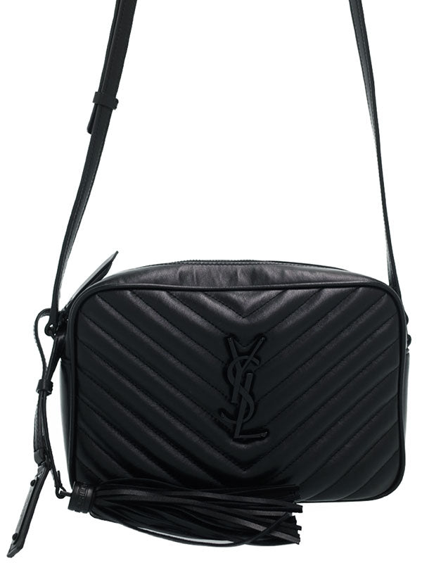 Saint Laurent- Paris Lou Camera Bag Black