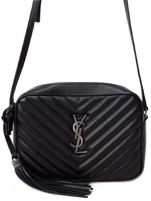Saint Laurent- Paris Lou Camera Bag Shoulder Bag Black