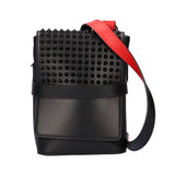 Christian Louboutin Shoulder Bag Leather Black