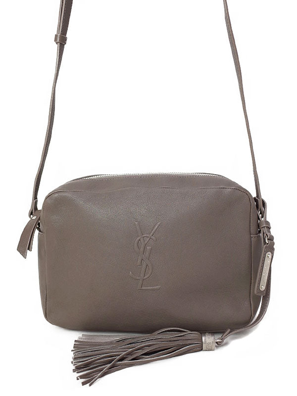 Saint Laurent- Paris Camera Bag Shoulder Bag Gray