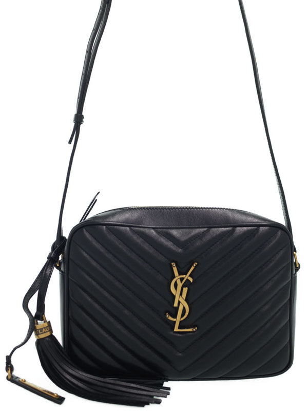 Saint Laurent- Paris Lou Camera Bag Shoulder Bag Black