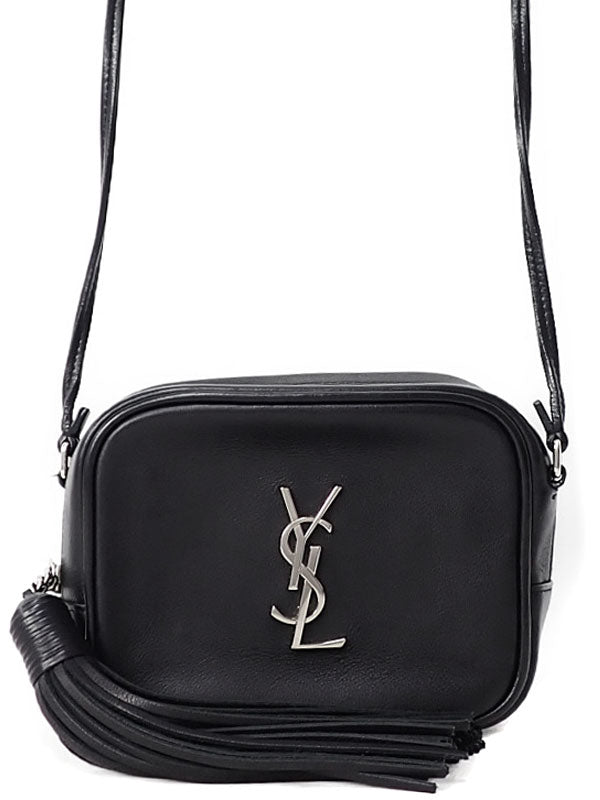 Saint Laurent- Paris Blogger Shoulder Bag Black