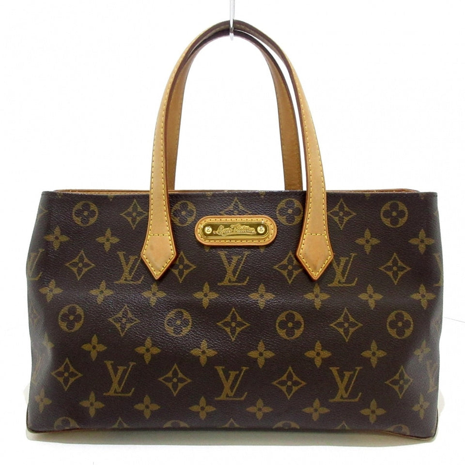 Louis Vuitton Wilshire PM Handbag Monogram Canvas