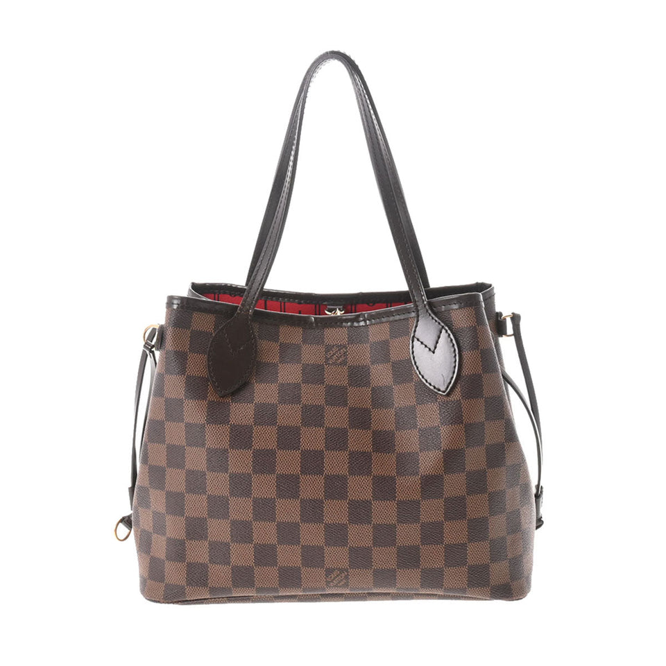 Louis Vuitton Damier Neverfull PM Brown Canvas Handbag