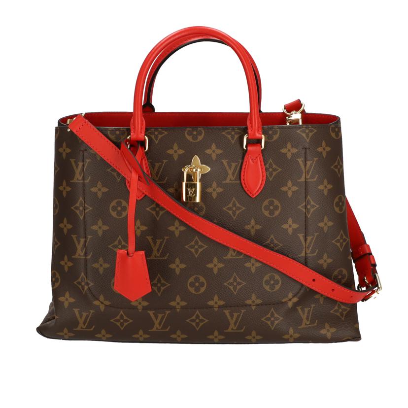 Louis Vuitton Flower Tote Bag Monogram Coquelicot