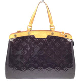 Louis Vuitton Blair MM Vernis Handbag Enamel Purple