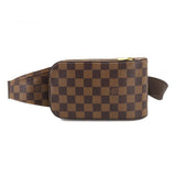 Louis Vuitton Damier Geronimos Body Bag Waist Pouch Ebene Brown