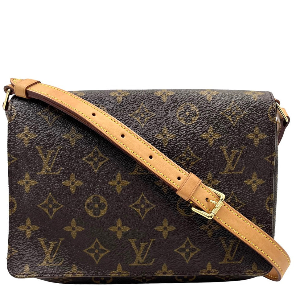Louis Vuitton Shoulder Bag Monogram Brown