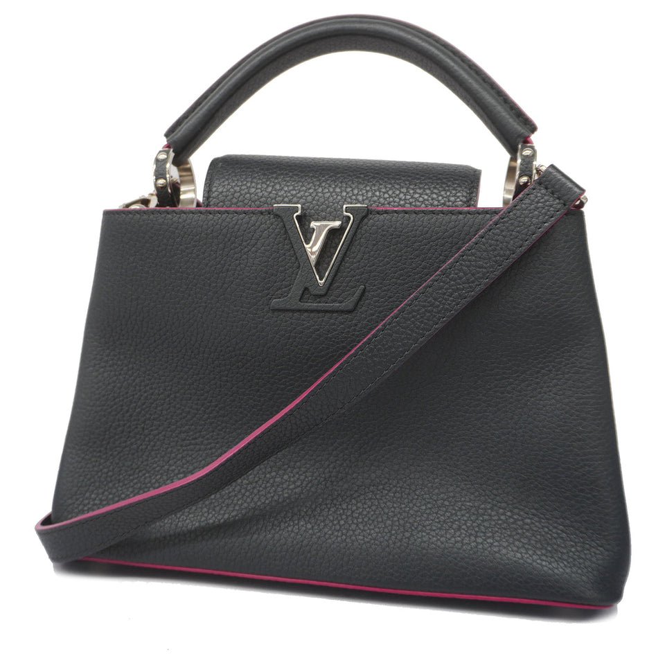Louis Vuitton Capucines BB Taurillon Leather Noir Black