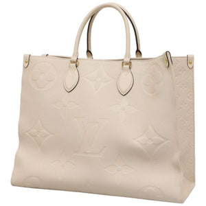 Louis Vuitton Monogram Emplant On The Go GM Shoulder Bag Creme
