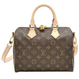 Louis Vuitton Monogram Speedy Bandouliere 25 Brown 2way Handbag