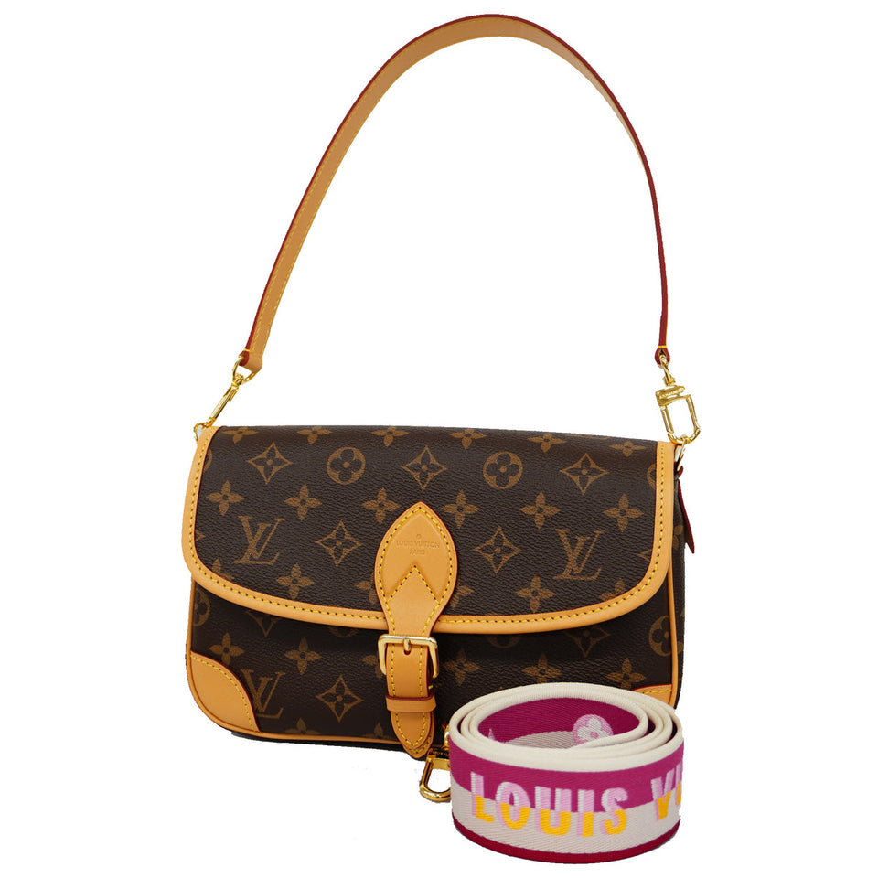 Louis Vuitton Shoulder Bag Monogram Diane NM PM Fuchsia
