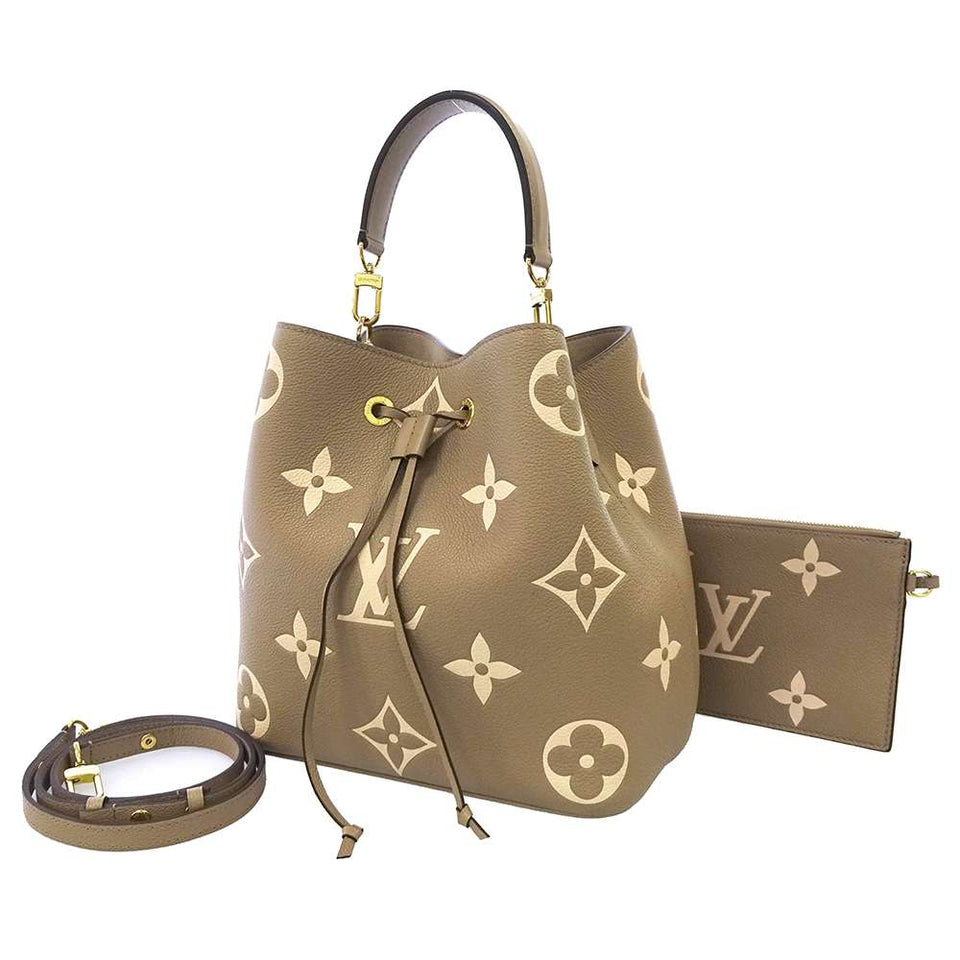 Louis Vuitton Handbag Monogram Implant Neonoe MM
