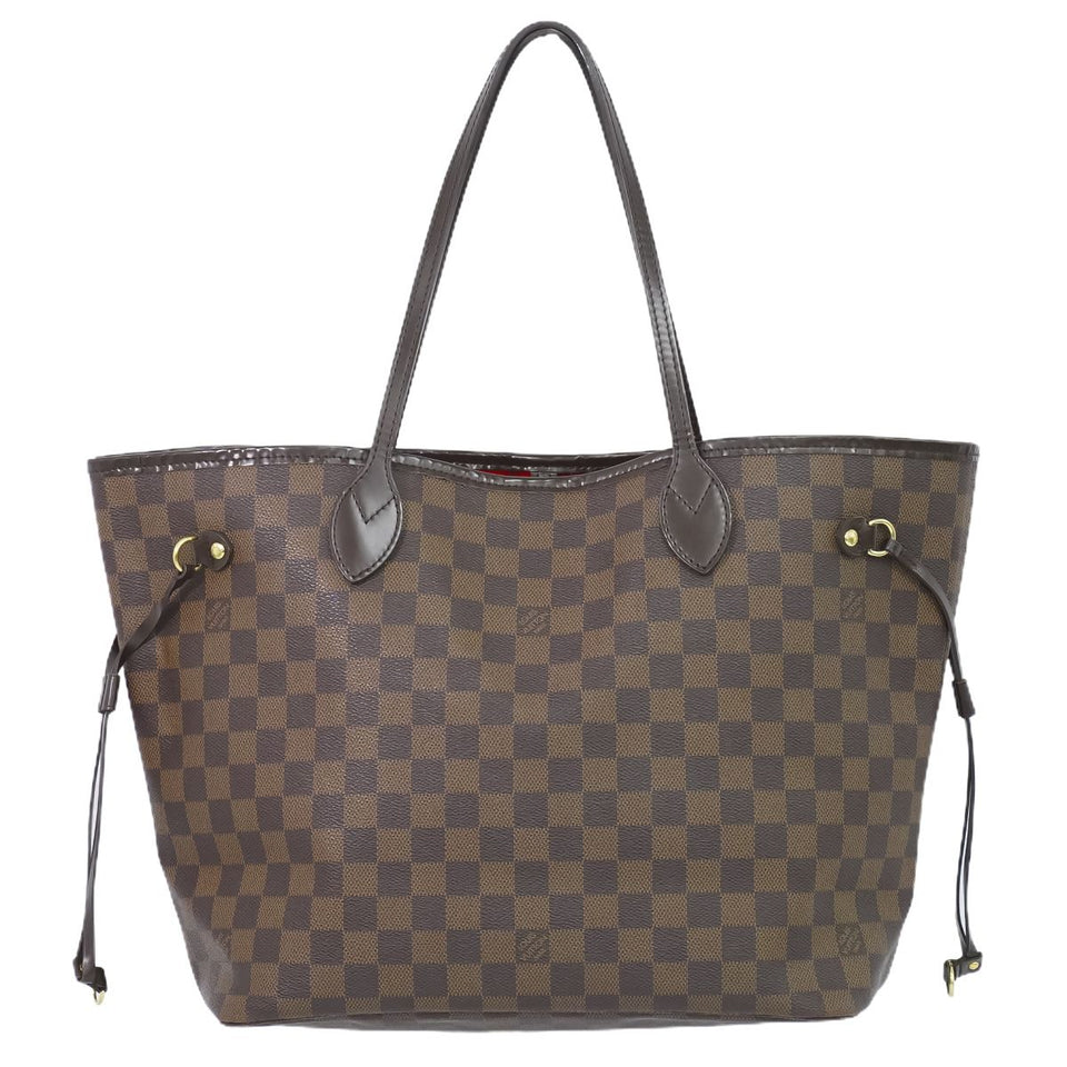 Louis Vuitton Neverfull MM Damier Ebene Tote Bag Shoulder Bag