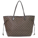 Louis Vuitton Neverfull MM Damier Ebene Tote Bag Shoulder Bag