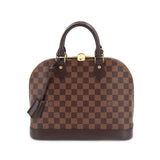 Louis Vuitton Damier Alma PM hand bag Ebene Brown